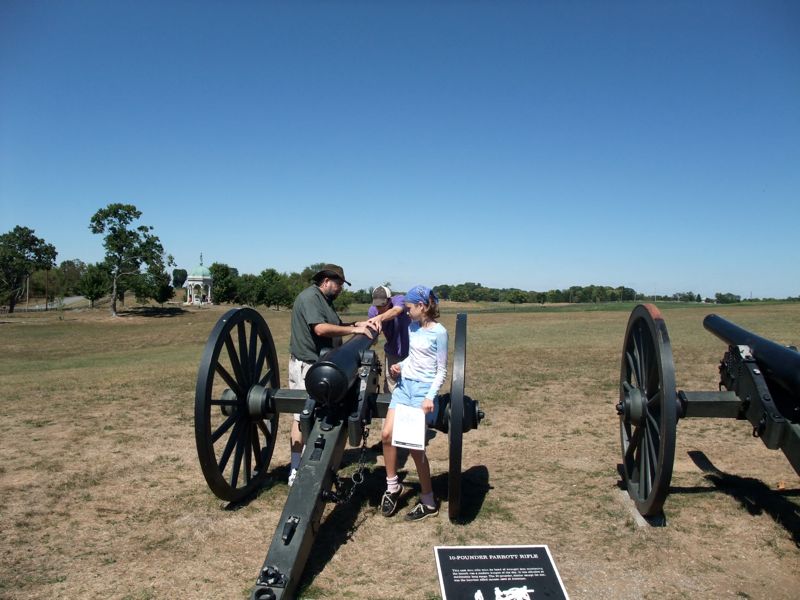 Examining Cannon at Antitem